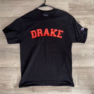 Drake shirt Champion brand size medium